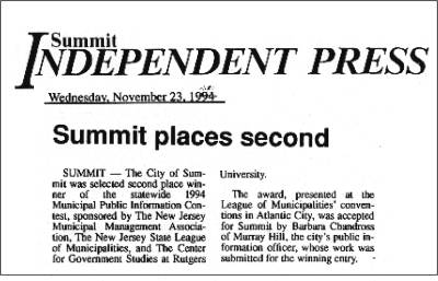 [Independent Press, November 1994]